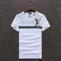 tee-shirts polos louis vuitton smil fit classic flower white